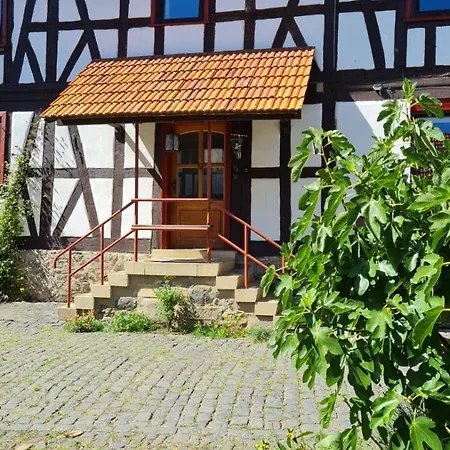 Cozy Half-timbered House In Beautiful Courtyard *